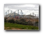Olympic stadium construction, January 2004